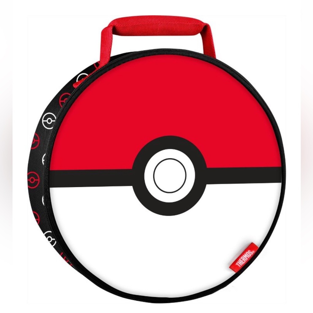 Thermos Pokémon Poké Ball Round Lunch Bag